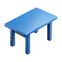 harmonious dazzling Blueprint of a simple table. Minimal design, crisp edges, flat color with Scalable Design. authentic png