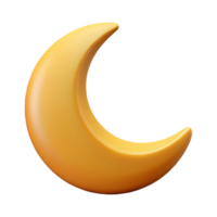immaculate elegant Minimal crescent moon icon. Single-weight stroke, flat color with Scalable Design. top-tier png