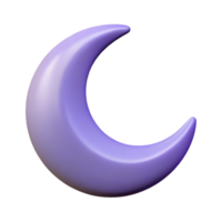 bold serene Minimal line art of a crescent moon. Single-weight stroke, flat color with Scalable Design. detailed png