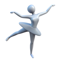 acclaimed elegant Silhouette of a ballet dancer. Clean lines, minimal design, flat color with Scalable Design. premium png