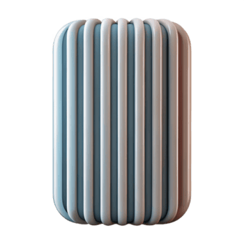 alluring contemporary Vertical line pattern with varied thickness. Clean lines, flat color, geometric with Scalable Design. studio quality png