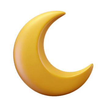 cobiçado urbano crescente lua forma, mínimo, peso único AVC, plano cor com escalável Projeto. nível superior png