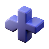 procurados surreal simétrico, em forma de cruz logotipo com afiado arestas. plano cor, peso único acidente vascular encefálico com escalável Projeto. ultra hd png