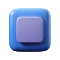 spectacular nordic Square badge with rounded edges. Flat color, symmetrical, minimal with Scalable Design. exclusive png