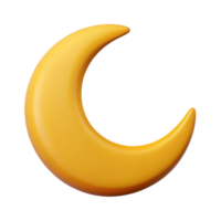 energetic vibrant Minimal line art of a crescent moon. Single-weight stroke, flat color with Scalable Design. authentic png