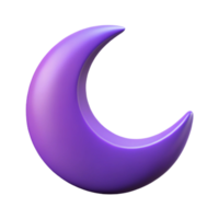 sumptuous abstract Abstract, scalable crescent moon. Clean lines, flat color with Scalable Design. luxury png