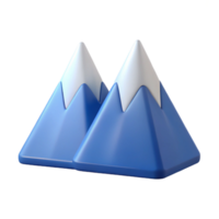 majestic impressionist Minimalist design of a mountain range. Clean lines, single-weight stroke. Flat color with Scalable Design. professional png