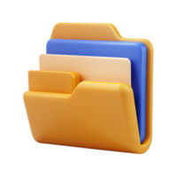 distinguished abstract Folder pictogram. Simple shape, flat color, single-weight stroke. Minimal, with Scalable Design. impeccable png