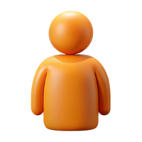 dynamic glorious Human figure icon with simple head and body. Crisp edges, symmetrical with Scalable Design. artisan png