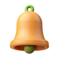 reflective captivating Pictogram of a bell. Flat color, single-weight stroke, minimal with Scalable Design. refined png
