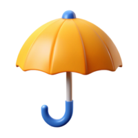 esplêndido alegre clássico uma fresco arestas guarda-chuva ícone. mínimo projeto, peso único AVC, plano cor com escalável Projeto. ultra hd png