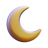 enchanting exceptional Minimalist crescent moon icon. Crisp edges, flat color, single-weight stroke with Scalable Design. png