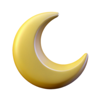 distinguished baroque Crescent moon pattern, flat color, crisp edges, single-weight stroke with Scalable Design. precision png