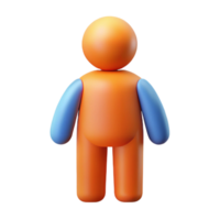 celebrated renaissance Stylized abstract human figure. Flat color, clean lines, symmetrical with Scalable Design. fine detail png