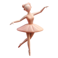 timeless abstract Silhouette of a graceful ballerina. Clean lines, flat color, with Scalable Design. impeccable png