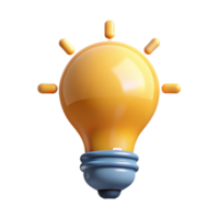 coveted rustic Lightbulb icon representing idea or innovation. Crisp edges, flat color, minimal design with Scalable Design. refined png