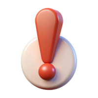 fascinating unforgettable Flat color exclamation mark. Clean lines, crisp edges. with Scalable Design. png