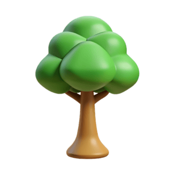 ipnotizzante acclamato scalabile peso singolo ictus illustrazione di un' albero. minimo design con scalabile design. png