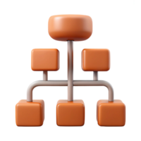 splendid unparalleled Flat color, abstract tree shape, clean lines, single-weight stroke, with Scalable Design. png