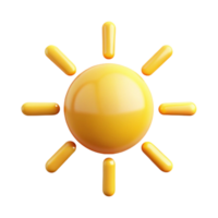 wonderful joyful abstract Minimalist sun icon with straight rays. Crisp edges, flat color, single-weight stroke with Scalable Design. 8K png