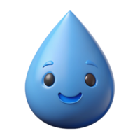 celebrated rustic Teardrop-shaped character with a simple smile. Flat color, crisp edges, with Scalable Design. fine detail png