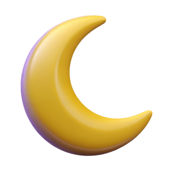 etéreo Maravilhoso crescente lua, limpar \ limpo linhas, plano cor. mínimo, com escalável Projeto. sem falhas png