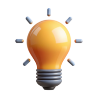 radiante apaixonado geométrico lâmpada elétrica. limpar \ limpo linhas, mínimo, simétrico com escalável Projeto. original png