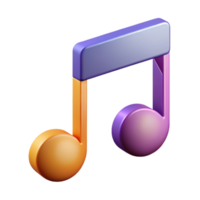 imaculado caprichoso gótico abstrato música Nota com afiado arestas. limpar \ limpo linhas, plano cor, com escalável Projeto. sem falhas png