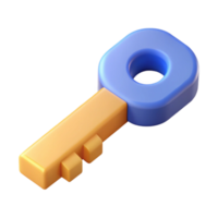 wonderful exceptional Isometric key with teeth. Single-weight stroke, crisp edges with Scalable Design. png