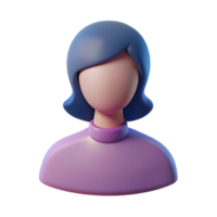 captivating dreamy traditional Silhouette of a woman's profile. Scalable design, flat color, crisp edges with Scalable Design. sharp png