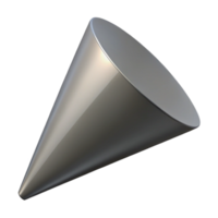 rare abstract Geometric silhouette of a cone. Crisp edges, single-weight stroke, with Scalable Design. original png