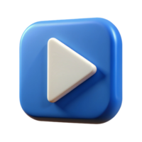 impressive mid-century Play button icon. Triangle pointing right. Scalable, solid color with Scalable Design. top-tier png