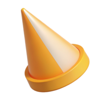 captivating nostalgic art deco Isometric cone, single-weight stroke, clean lines, with Scalable Design. professional png