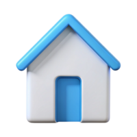 sought-after nordic Single-weight stroke outline of a house. Flat color, crisp edges, with Scalable Design. sharp png