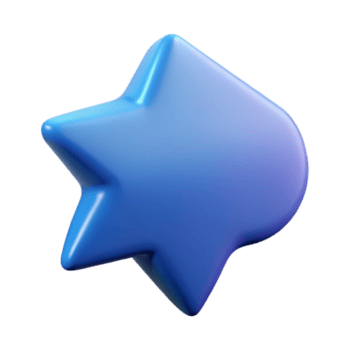 hermosa distintivo resumen habla burbuja con agudo bordes limpiar líneas, plano color, con escalable diseño. png