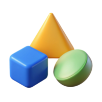harmonious dazzling Set of three simple, geometric icons. Geometric, flat color, single-weight stroke with Scalable Design. sharp png
