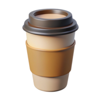 exemplary mid-century Minimal line art of a coffee cup. Clean lines, flat color with Scalable Design. studio quality png