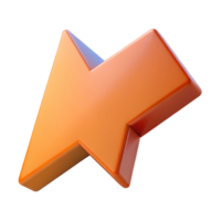 radiant dreamy traditional Geometric arrow pointing right. Crisp edges, flat color. Minimal design with Scalable Design. luxury png