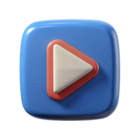 romantic breathtaking Pictogram of a play button. Clean lines, symmetrical, with Scalable Design. exclusive png