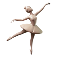 striking retro Silhouette of a graceful ballerina. Clean lines, flat color, with Scalable Design. genuine png