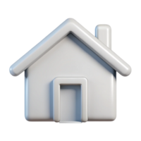 dazzling retro Single-weight stroke outline of a house. Clean lines, flat color, with Scalable Design. high quality png