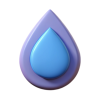 acclaimed surreal Teardrop badge, crisp edges. Flat color, symmetrical, with Scalable Design. crisp png