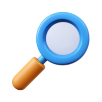 fascinating iconic Magnifying glass icon with a circular lens. Clean lines, minimal design with Scalable Design. png