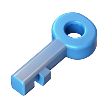 exemplar moderno isométrico chave com dentes. peso único AVC, fresco arestas com escalável Projeto. luxo png