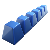 dreamy beautiful A row of geometric shapes, crisp edges, single-weight stroke. Symmetrical, with Scalable Design. professional png