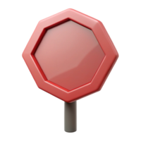 impressive traditional Geometric silhouette of a stop sign. Clean lines, flat color with Scalable Design. sharp png