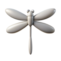 captivating mid-century Symmetrical silhouette of a dragonfly. Clean lines, minimal design with Scalable Design. sharp png