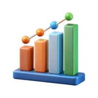magnificent bohemian Horizontal bar graph with five data points. Clean lines, crisp edges, minimal design with Scalable Design. luxury png