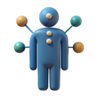 glorious bohemian Human figure silhouette with data points. Clean lines, flat color, minimal design with Scalable Design. artisan png