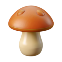 fascinating iconic A simple mushroom with a circular cap. Crisp edges, single-weight stroke. Flat color with Scalable Design. png